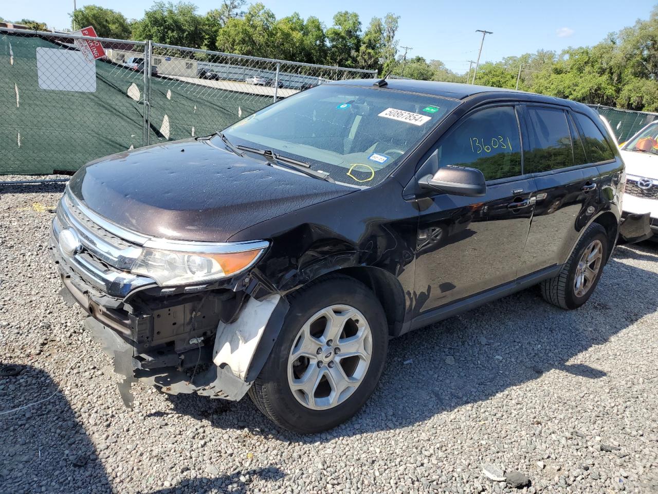 2FMDK3JC2DBE18369 2013 Ford Edge Sel