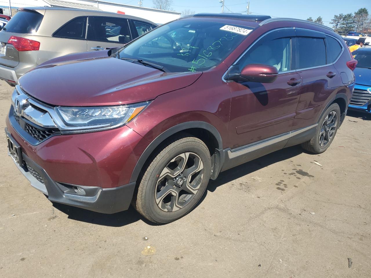 2018 Honda Cr-V Touring vin: 7FARW2H94JE020781