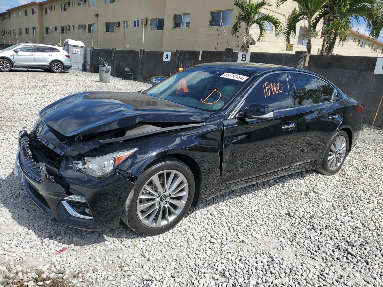 JN1EV7BPXNM310394 2022 Infiniti Q50 Luxe