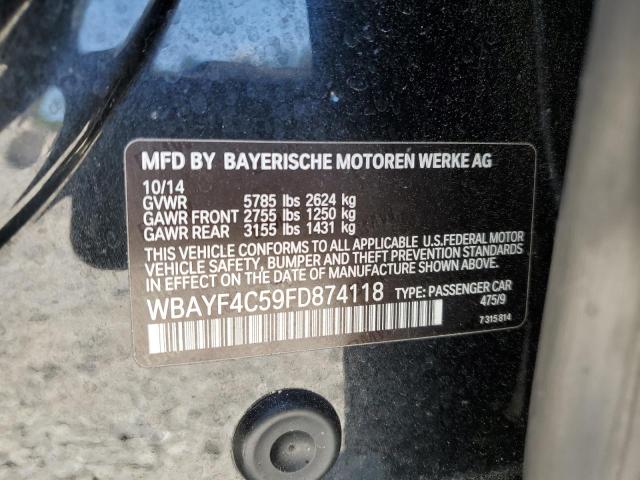 VIN WBAYF4C59FD874118 2015 BMW 7 Series, 740 Lxi no.12