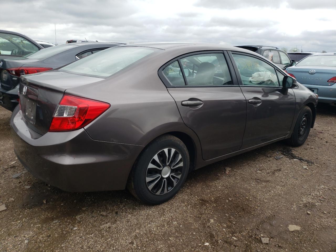 2HGFB2F5XCH500512 2012 Honda Civic Lx