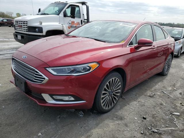 Lot #2485217978 2018 FORD FUSION TIT salvage car