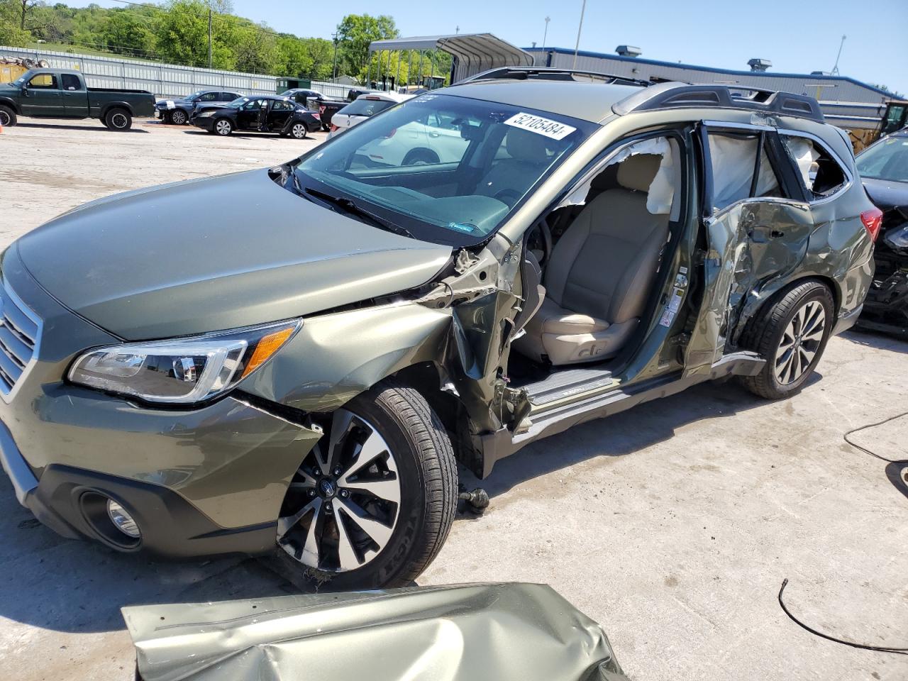 4S4BSBJC8G3252834 2016 Subaru Outback 2.5I Limited