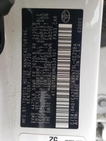 2021 Toyota Camry Se VIN: 4T1G11AK6MU534101 Lot: 51098544