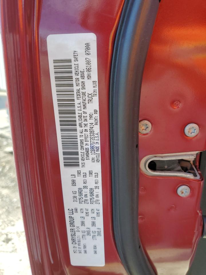 1C6RR7GT2ES397414 2014 Ram 1500 Slt