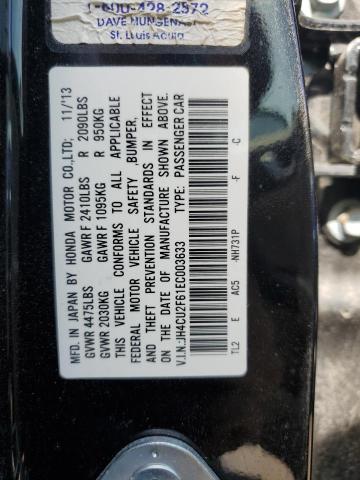 2014 Acura Tsx Tech VIN: JH4CU2F61EC003633 Lot: 50664484