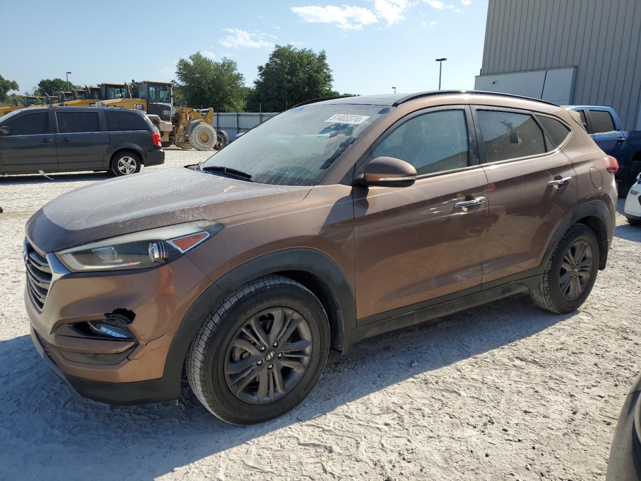 2016 Hyundai Tucson Limited vin: KM8J33A27GU124150