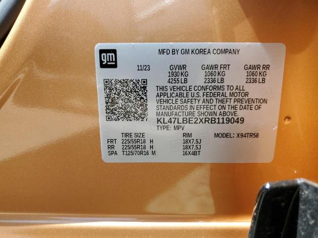 2024 BUICK ENVISTA SP KL47LBE2XRB119049