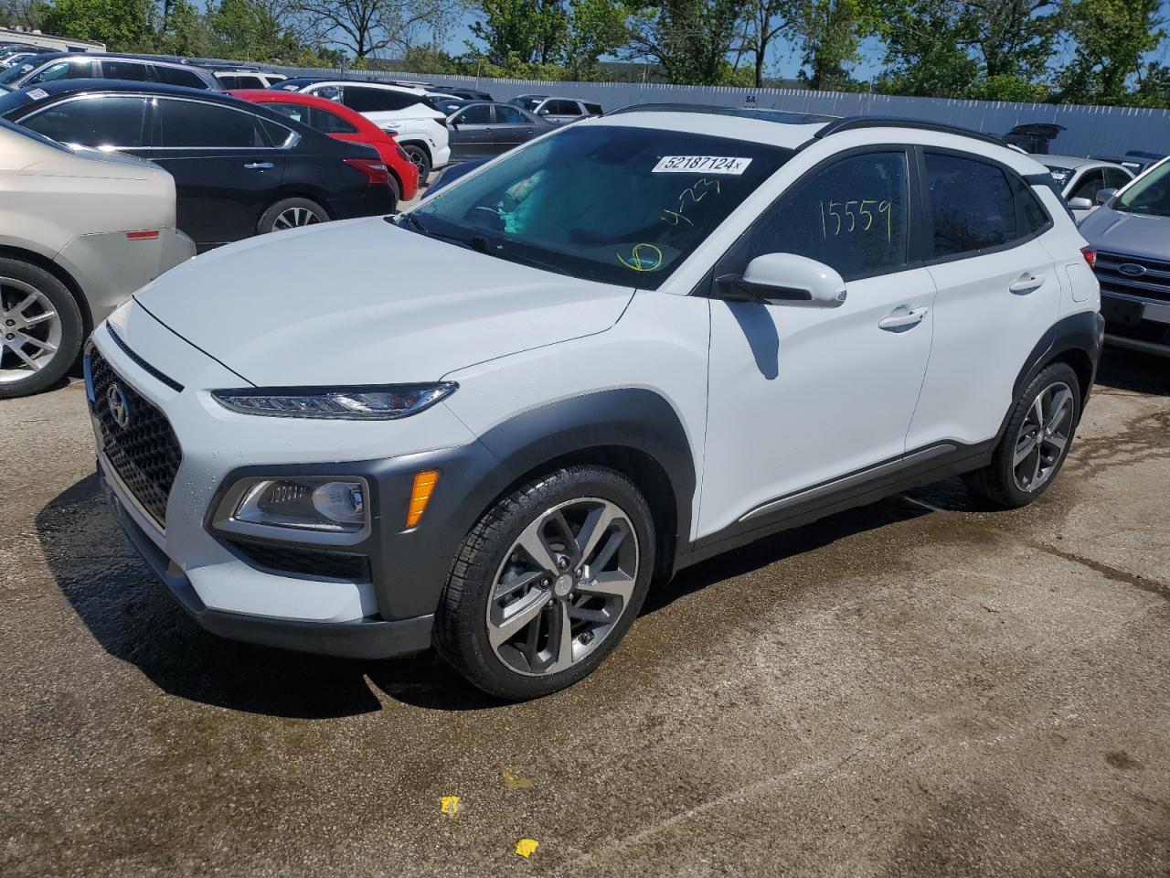 2021 Hyundai Kona Limited vin: KM8K33A51MU623469