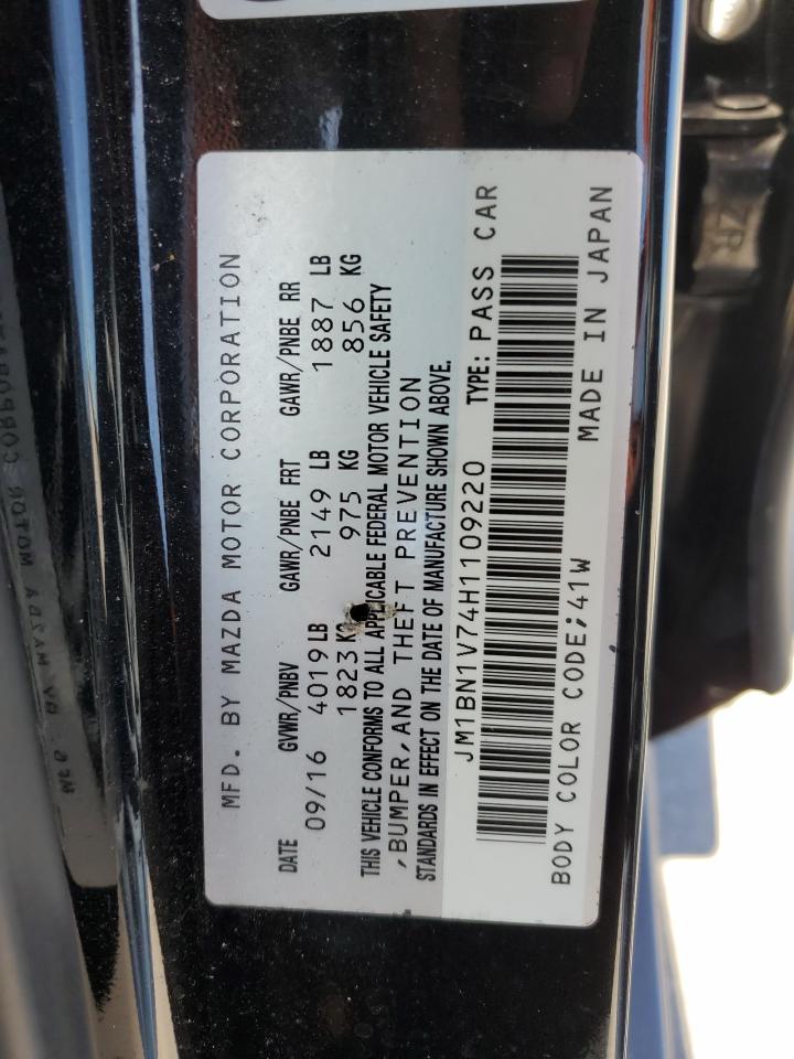 JM1BN1V74H1109220 2017 Mazda 3 Touring