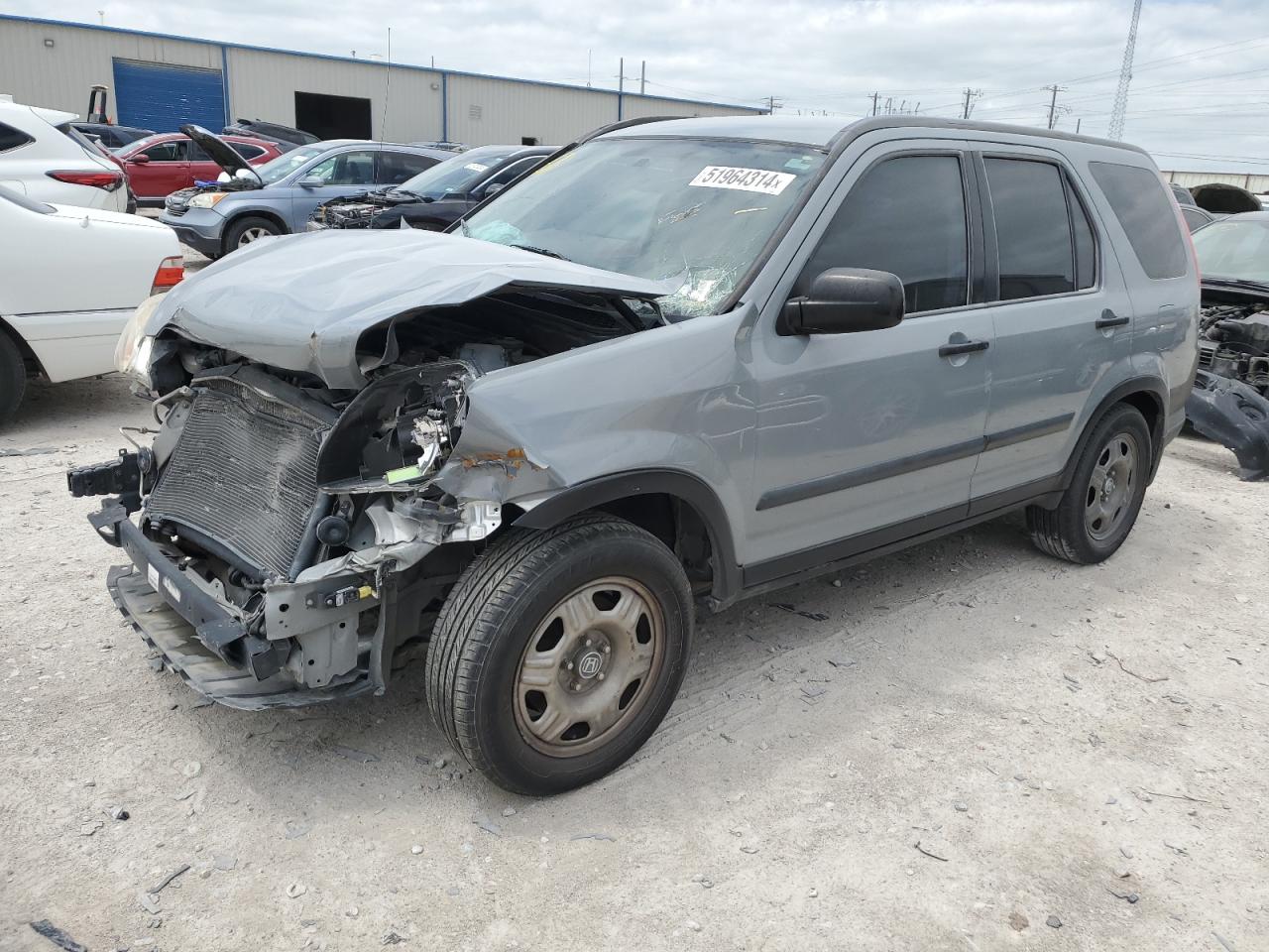 JHLRD68535C013302 2005 Honda Cr-V Lx