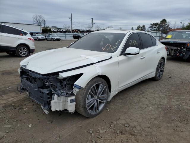 Lot #2477812081 2017 INFINITI Q50 PREMIU salvage car