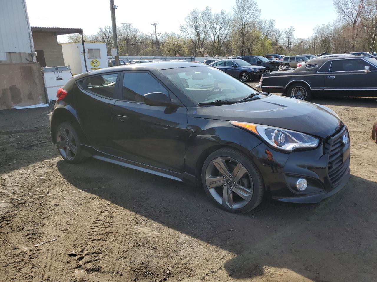 2015 Hyundai Veloster Turbo vin: KMHTC6AEXFU240624