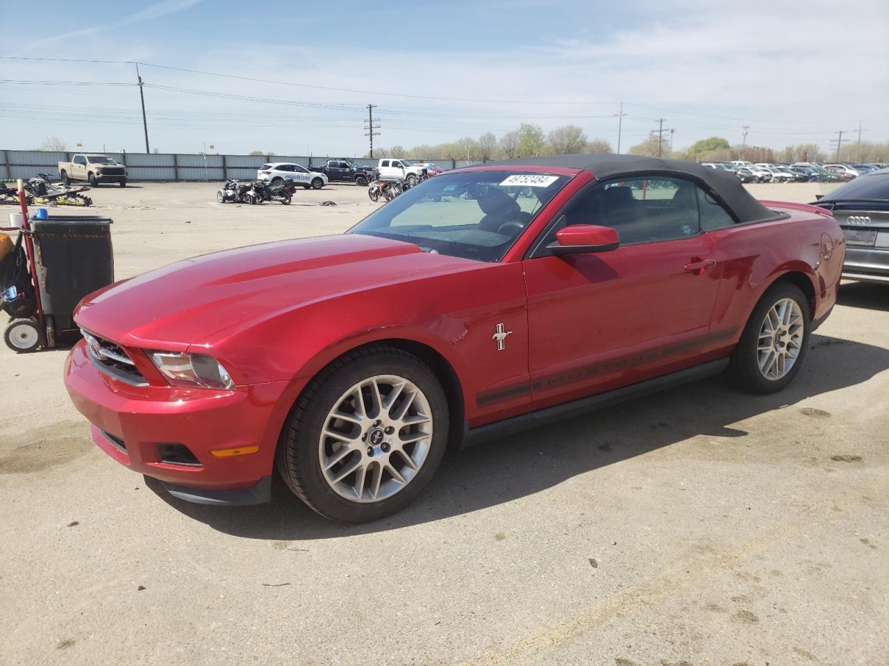 2012 Ford Mustang vin: 1ZVBP8EM9C5214973