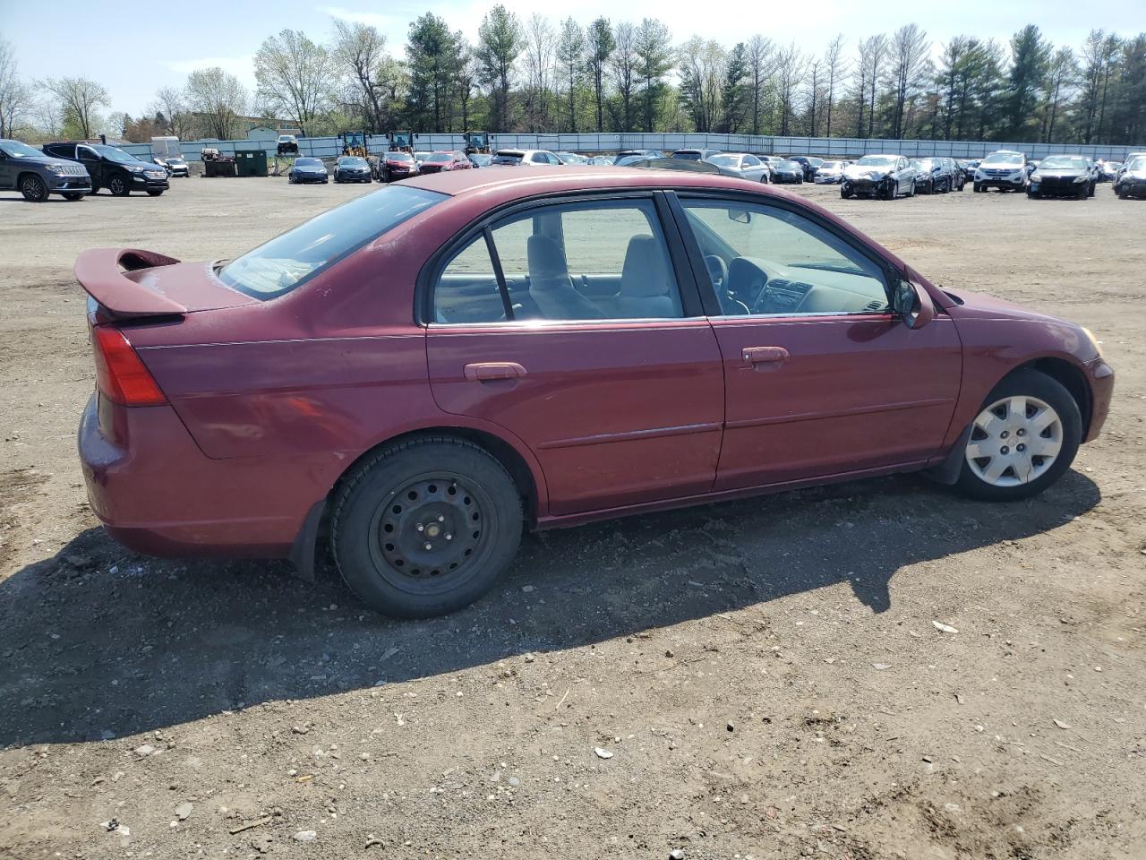 1HGES26752L082309 2002 Honda Civic Ex