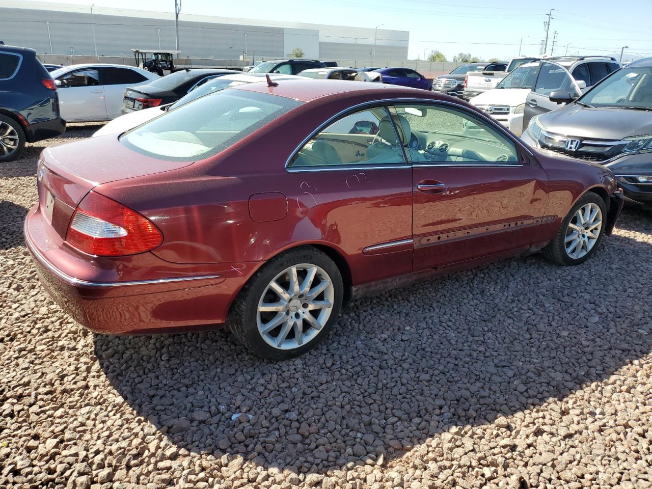 WDBTJ56H27F209640 2007 Mercedes-Benz Clk 350