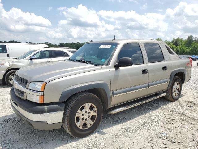 Lot #2491585049 2003 CHEVROLET AVALANCHE salvage car