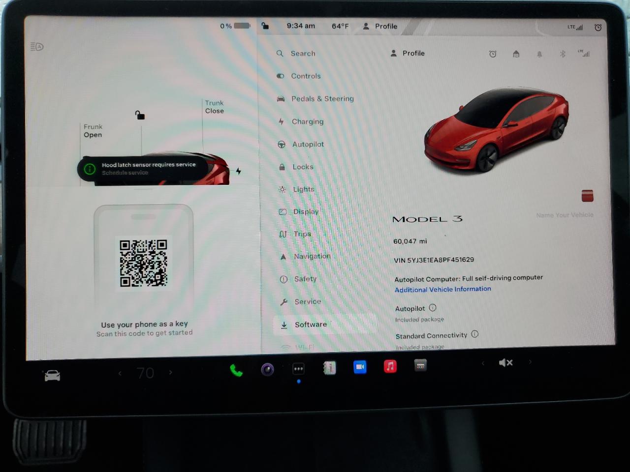 5YJ3E1EA8PF451629 2023 Tesla Model 3