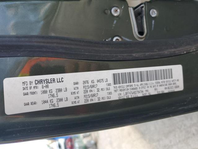 2008 Jeep Compass Sport VIN: 1J8FF47W48D794704 Lot: 52461924