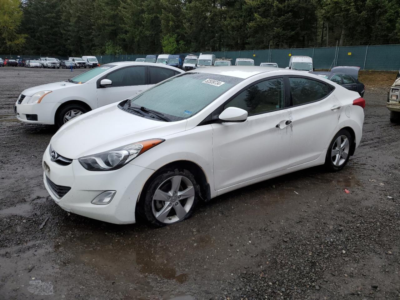 2013 Hyundai Elantra Gls vin: 5NPDH4AEXDH294284