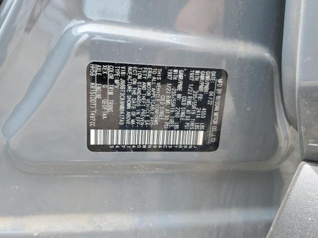 2022 Nissan Rogue Sl VIN: JN8BT3CA9NW041743 Lot: 48625274