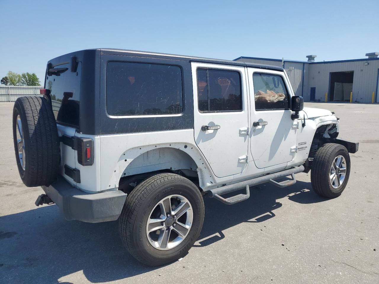 1C4BJWDG0EL283117 2014 Jeep Wrangler Unlimited Sport