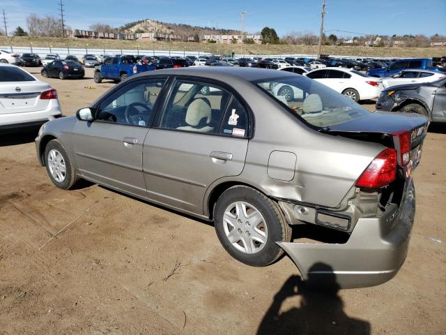 2003 Honda Civic Lx VIN: 2HGES15623H598337 Lot: 49564954