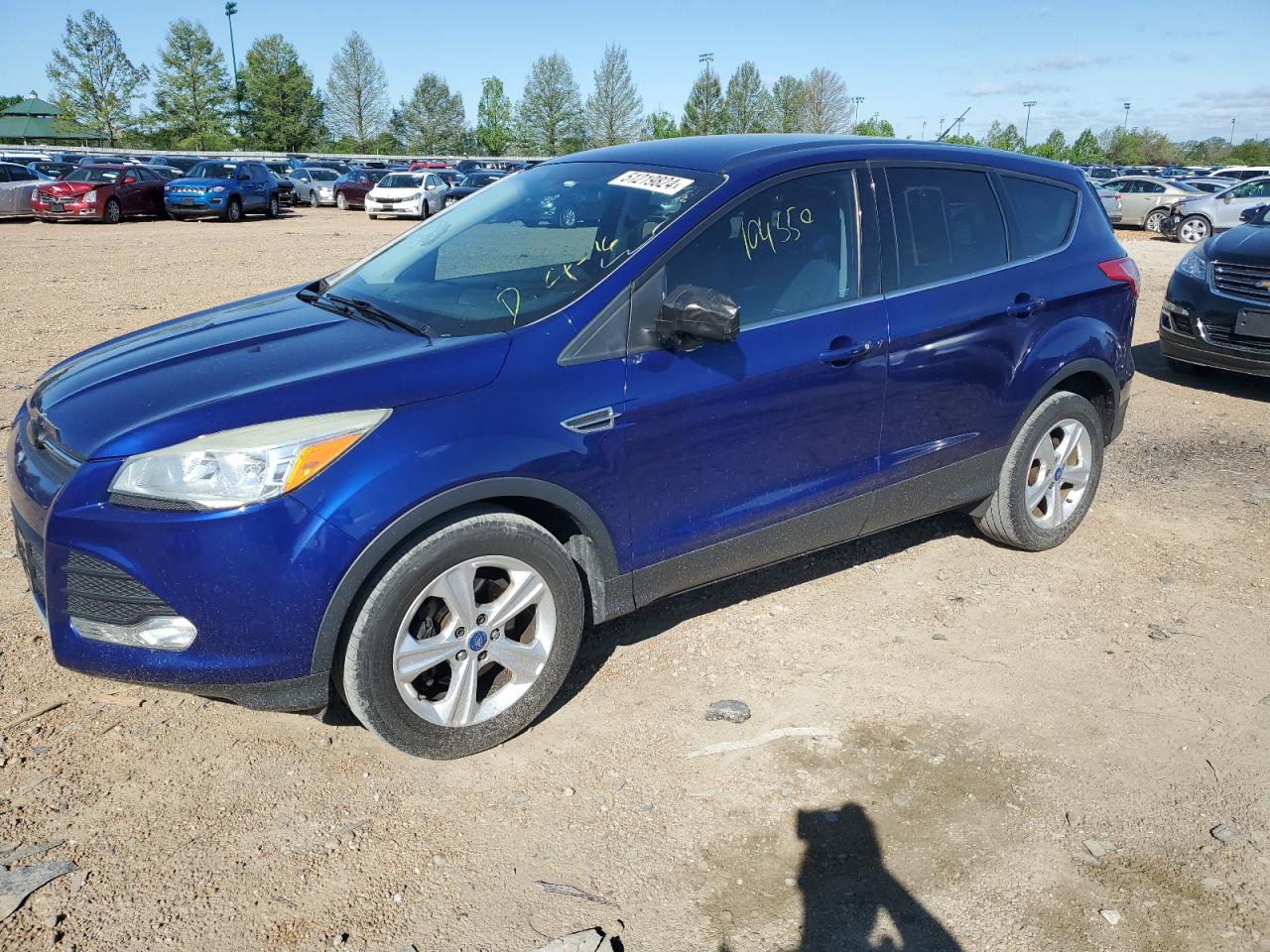 1FMCU0GX1DUB54537 2013 Ford Escape Se