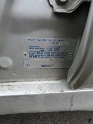 2001 Subaru Forester S VIN: JF1SF65681H752318 Lot: 51031324