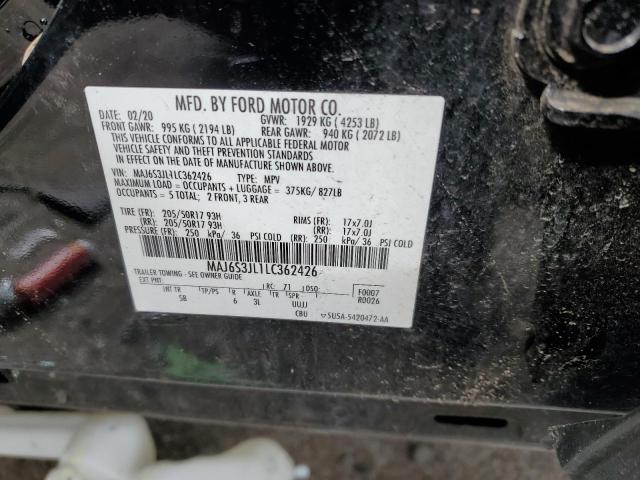 2020 FORD ECOSPORT S - MAJ6S3JL1LC362426