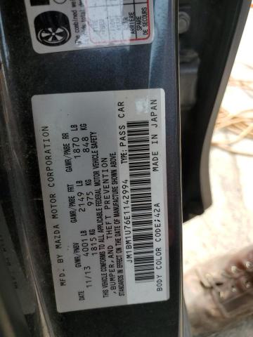 2014 Mazda 3 Sport VIN: JM1BM1U76E1142994 Lot: 51047674