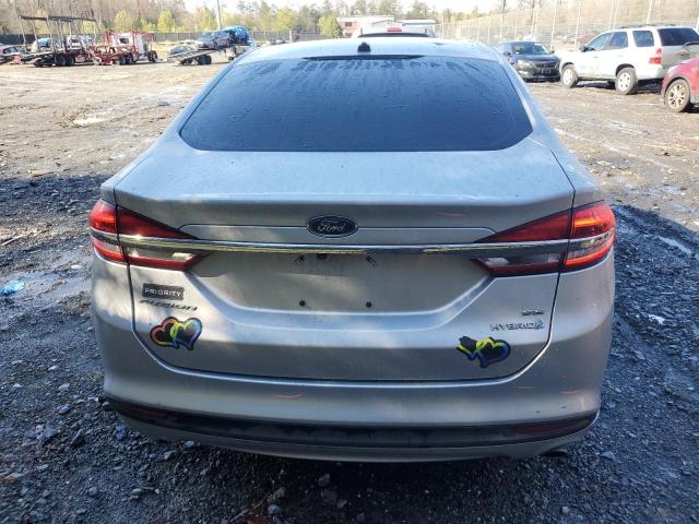 2018 Ford Fusion Se Hybrid VIN: 3FA6P0LU6JR172710 Lot: 49008064