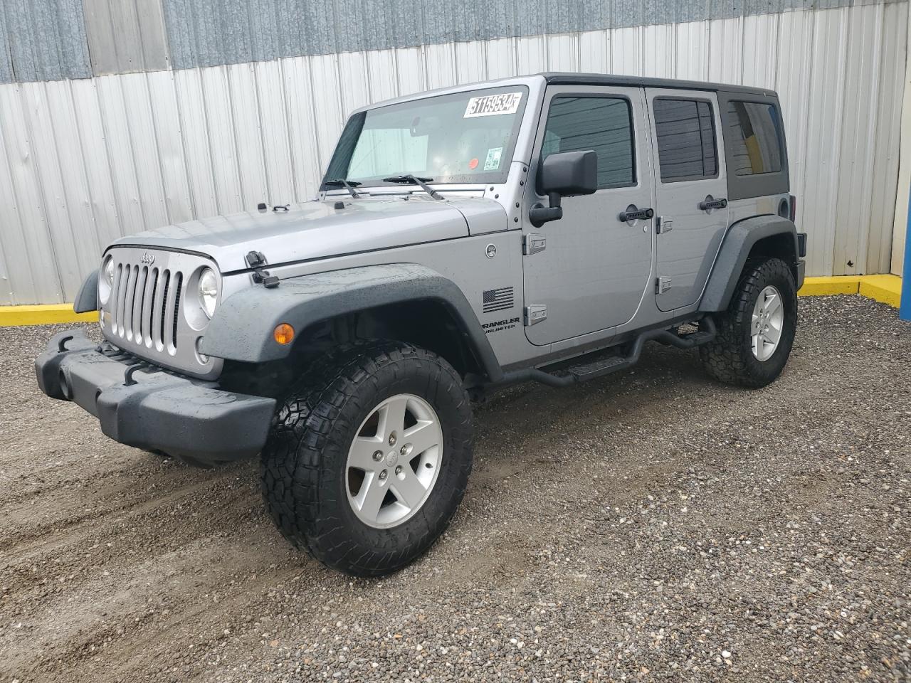 1C4BJWDG6GL139185 2016 Jeep Wrangler Unlimited Sport