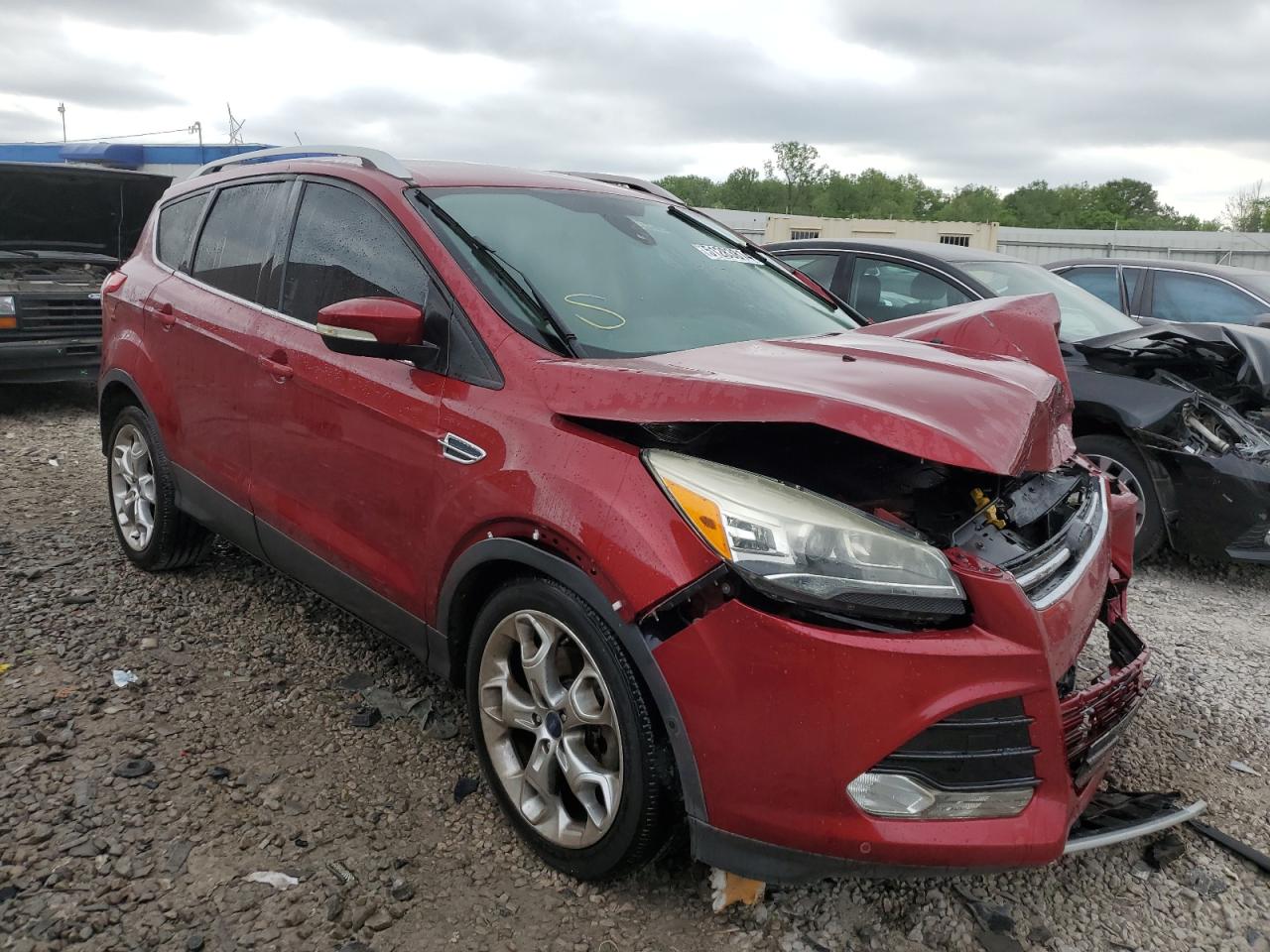 Lot #2540707994 2015 FORD ESCAPE TIT