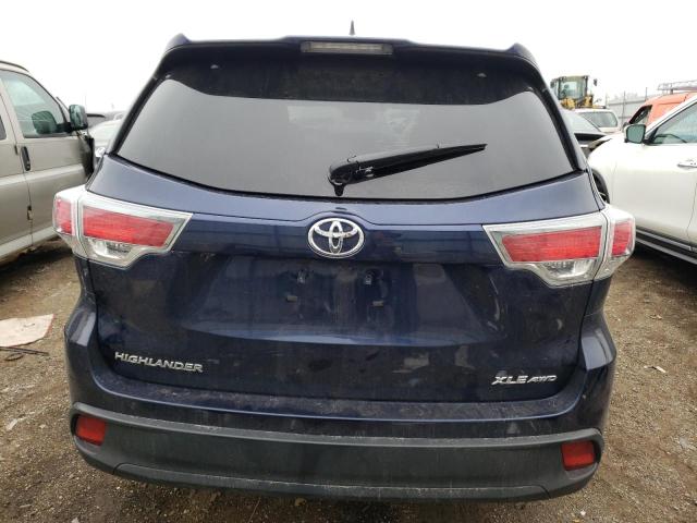 VIN 5TDJKRFH9ES059942 2014 TOYOTA HIGHLANDER no.6