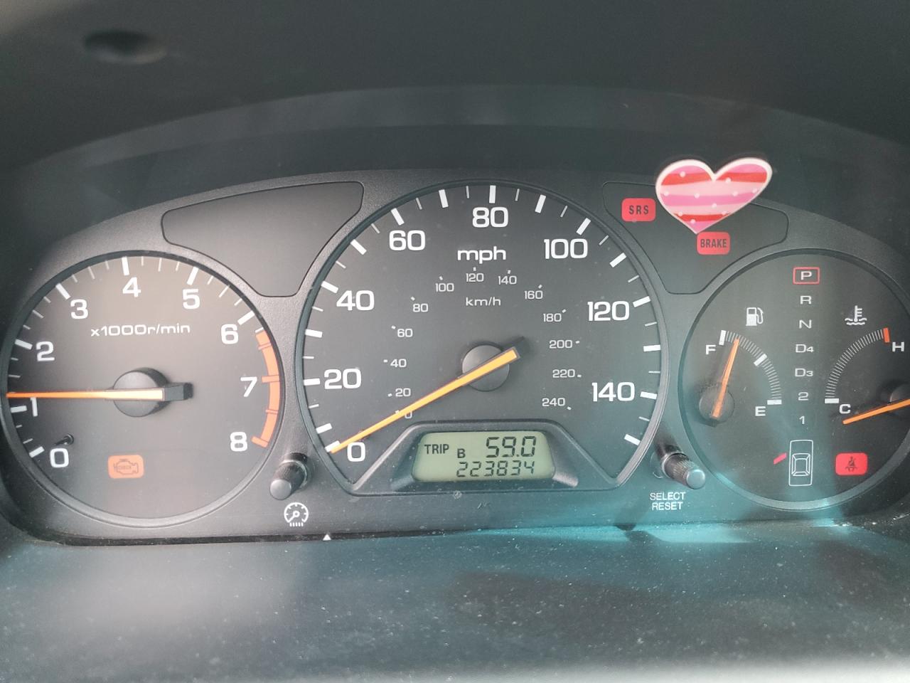 JHMCG6602YC034680 2000 Honda Accord Ex