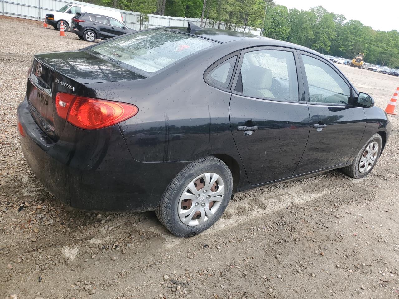 KMHDU4AD9AU159006 2010 Hyundai Elantra Blue