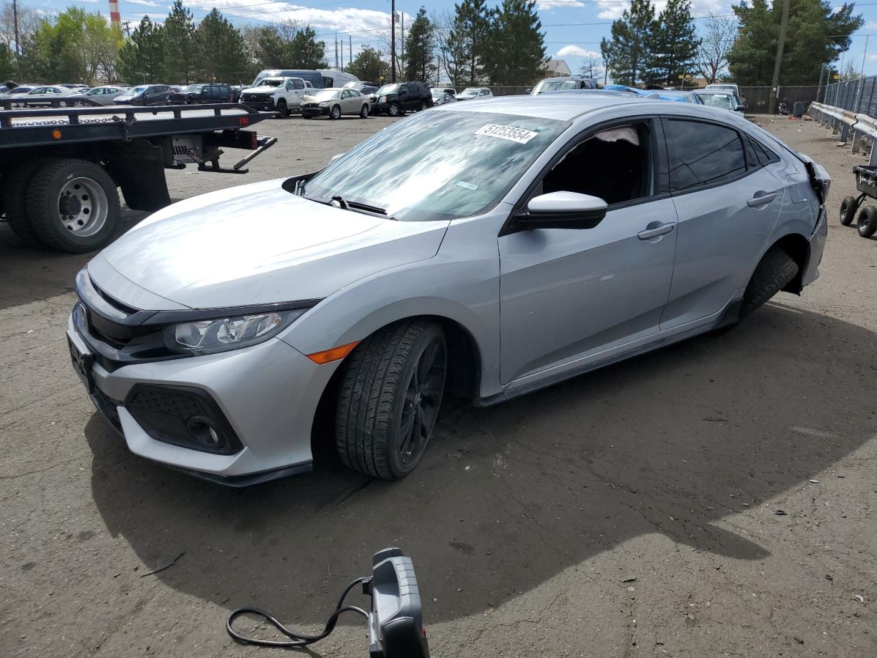 SHHFK7H4XKU215456 2019 Honda Civic Sport