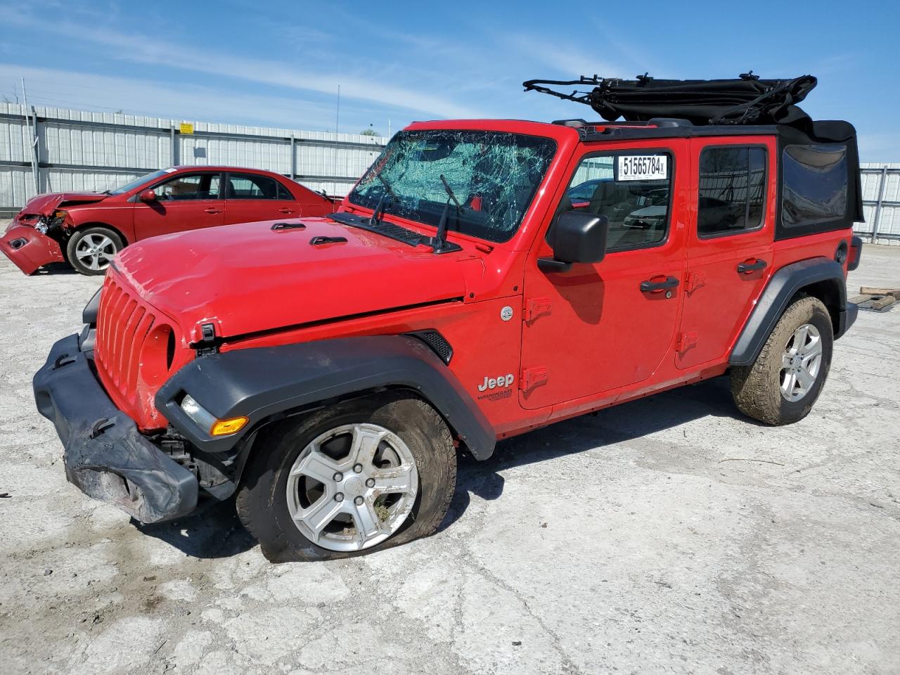 1C4HJXDG0JW151337 2018 Jeep Wrangler Unlimited Sport