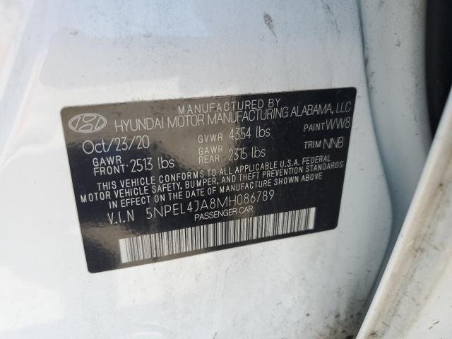 2021 HYUNDAI SONATA SEL - 5NPEL4JA8MH086789