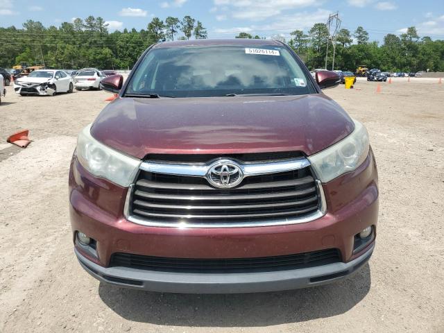 VIN 5TDZKRFH0FS119112 2015 Toyota Highlander, LE no.5