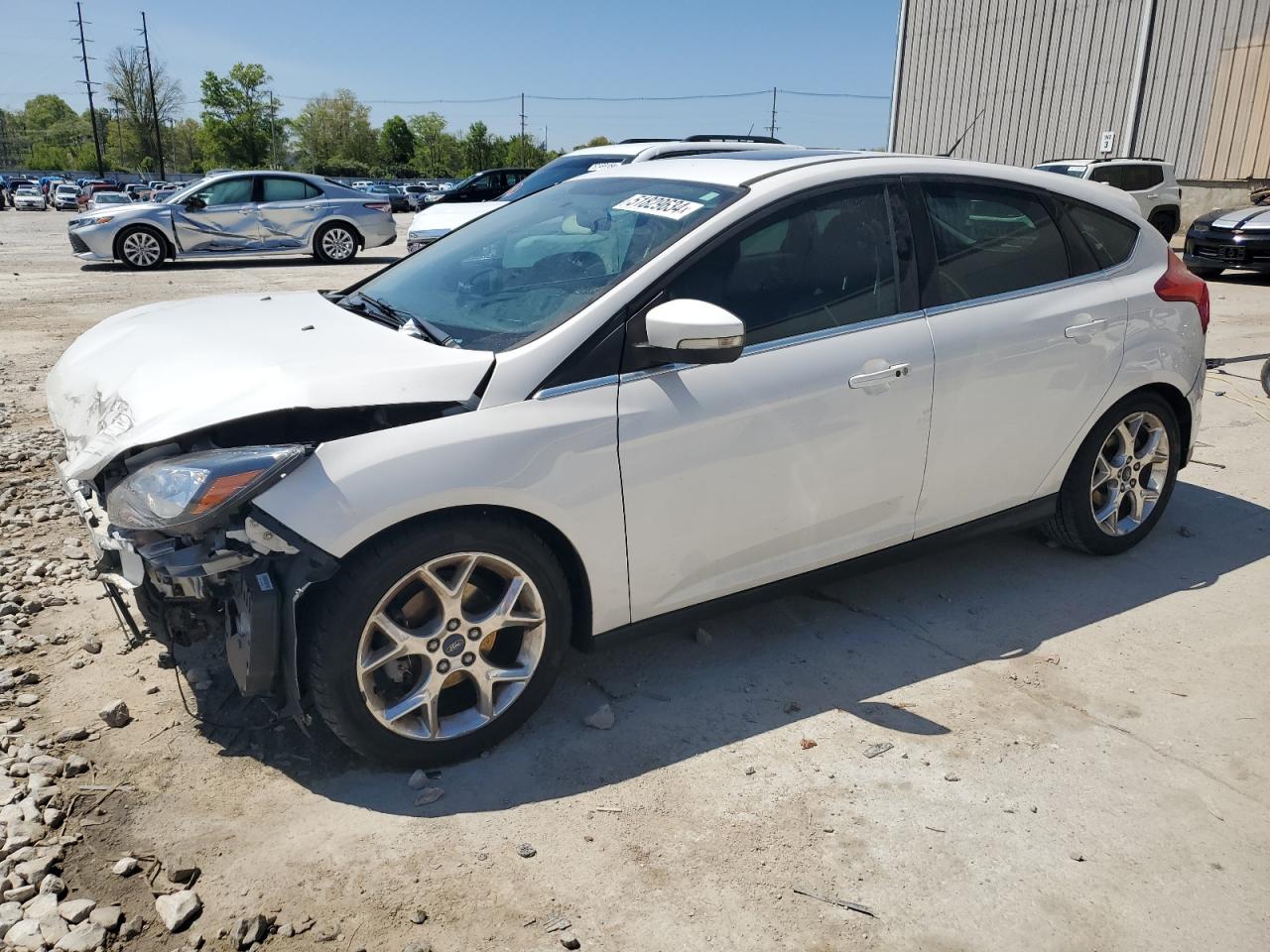 2014 Ford Focus Titanium vin: 1FADP3N29EL167204