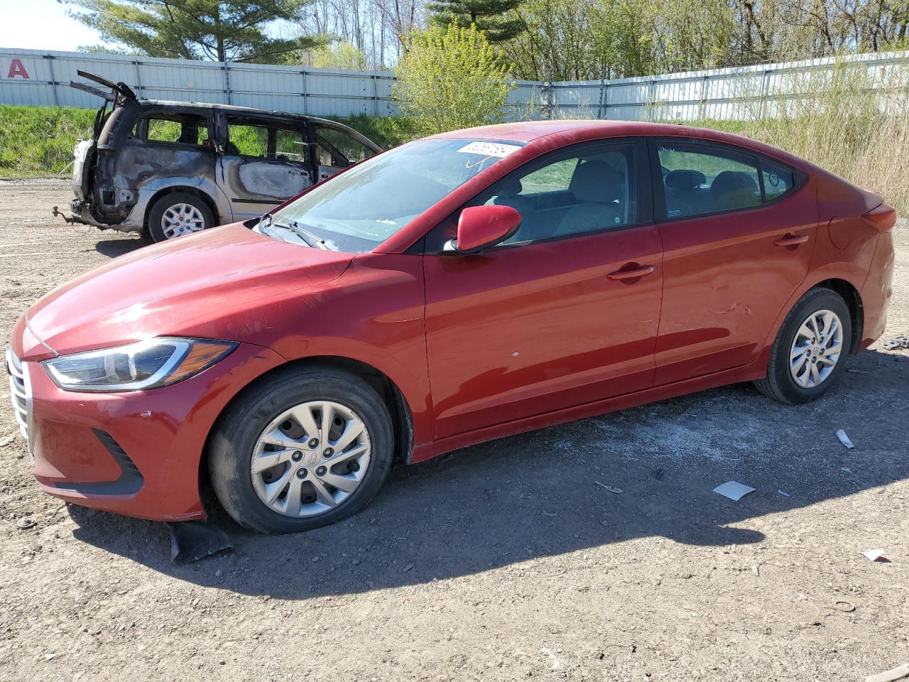 2017 Hyundai Elantra Se vin: KMHD74LF7HU417653