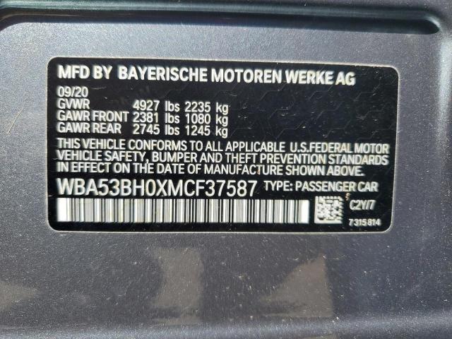 WBA53BH0XMCF37587 BMW 5 Series 530 I 12