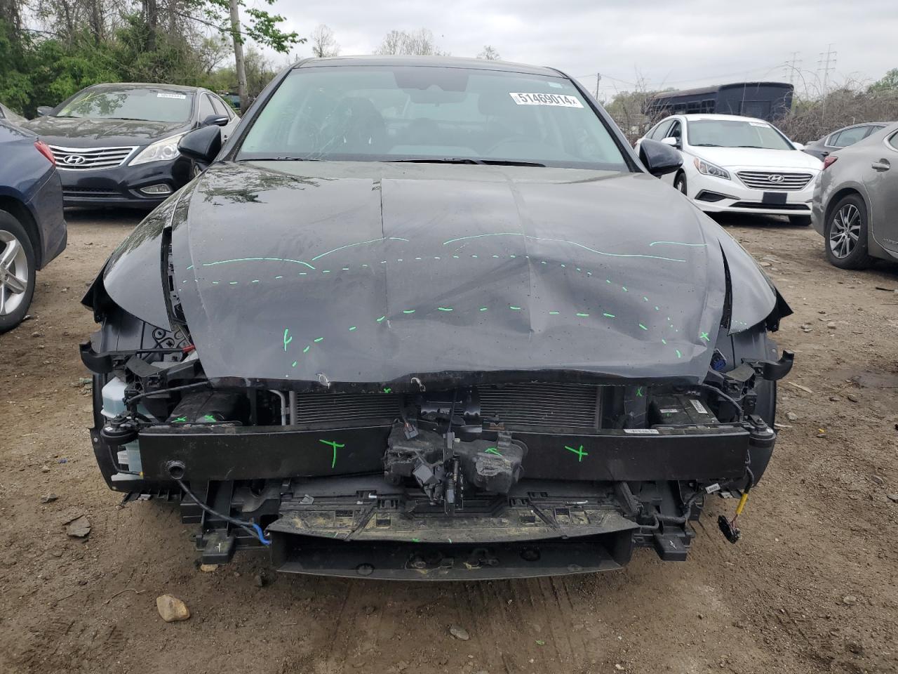 KMHL34JJ8NA052539 2022 Hyundai Sonata Hybrid