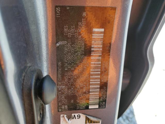 2006 Toyota Highlander Limited VIN: JTEEP21A460153893 Lot: 51381794