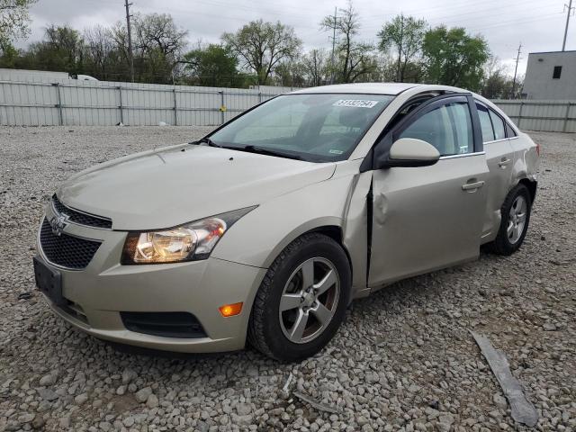 Lot #2524097630 2014 CHEVROLET CRUZE LT salvage car