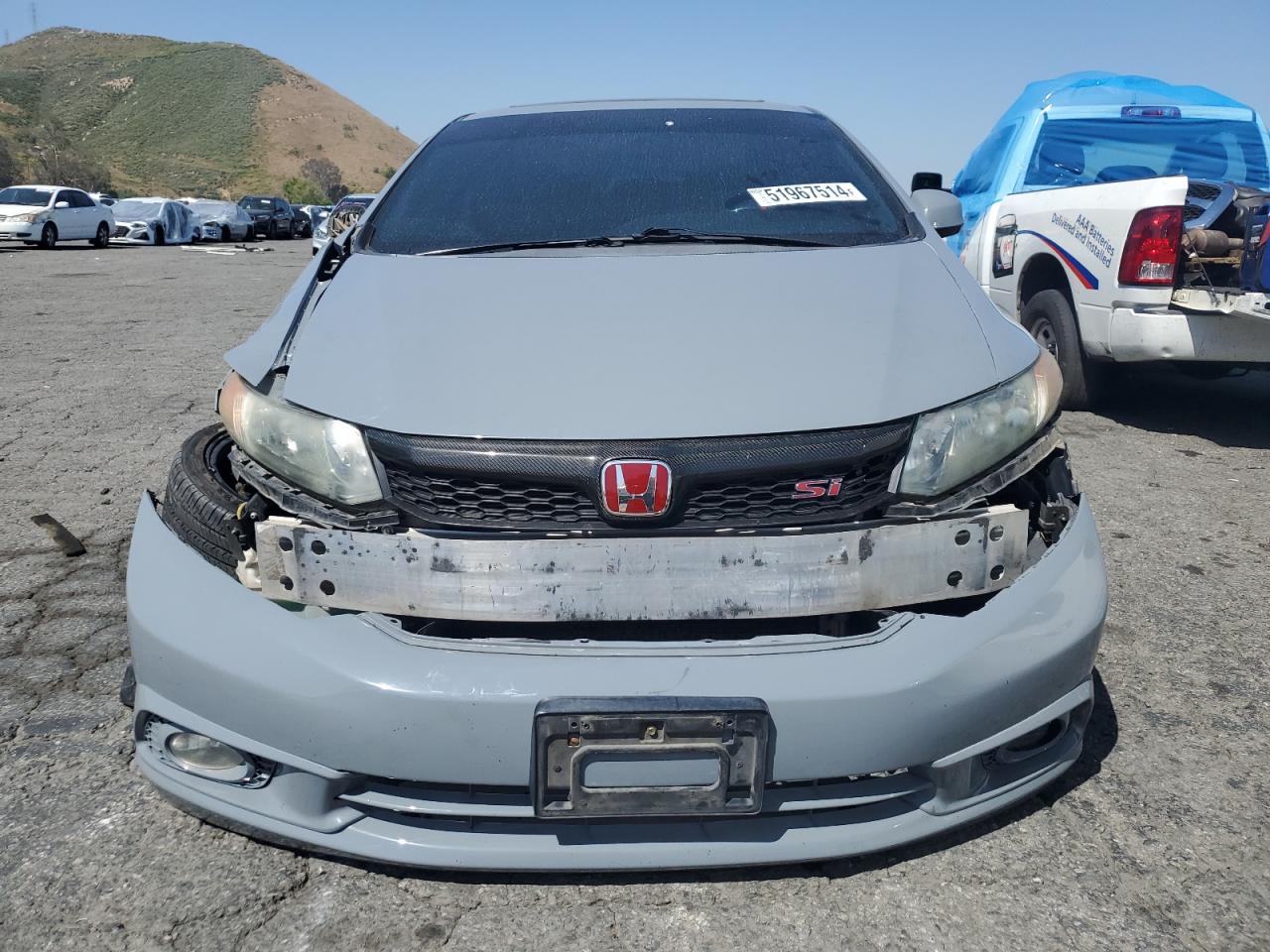 2HGFB6E57CH705682 2012 Honda Civic Si