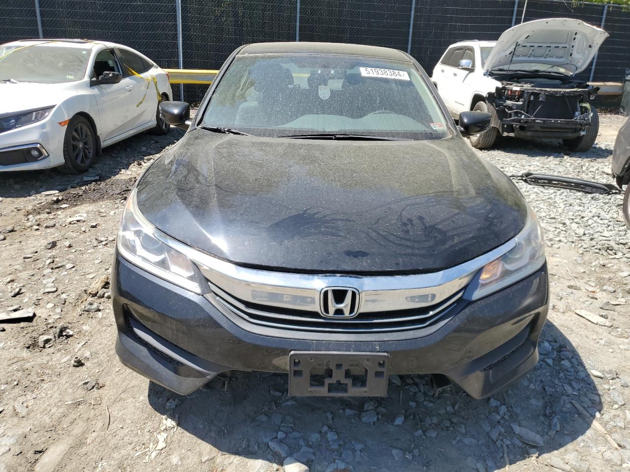 1HGCR2F38HA045758 2017 Honda Accord Lx