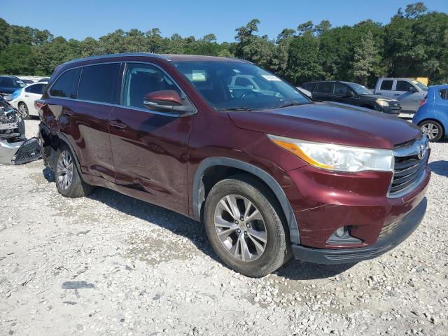 VIN 5TDKKRFHXES028347 2014 Toyota Highlander, Xle no.4